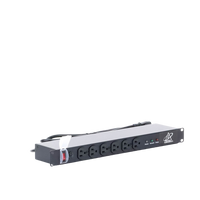 Protector Contra Sobretensiones de 120 VCA, 15 A, 12 Salidas, Montaje en Rack 1U, Servidores Montados en Rack, Sistemas de Voz, Controladores, Equipos de Video Vigilancia