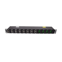 Gabinete de 24 Canales para Montaje en Rack, Compatible con el Módulo de protección DTK-NETMS