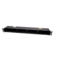 Gabinete de 24 Canales para Montaje en Rack, Compatible con el Módulo de protección DTK-NETMS