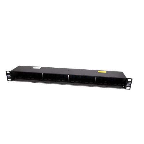 Gabinete de 24 Canales para Montaje en Rack, Compatible con el Módulo de protección DTK-NETMS