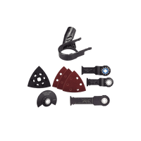 Multiherramienta Oscilante Inalámbrica de 18V, incluye 2 Baterías  BL1850B de 5.0 A, Cargador DC18RC, Accesorios y Estuche Makpac