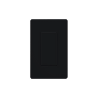 Placa ciega color negro.