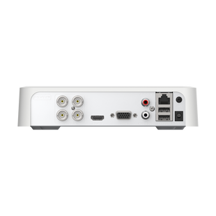 [Audio Bidireccional] DVR 4 Canales TurboHD + 1 Canal IP / 2 Megapixel (1080p) Lite / Acusense Lite (Busqueda Inteligente Personas Vehiculos) / 1 Bahia de Disco Duro / H.265+ / Salida de Vídeo Full HD