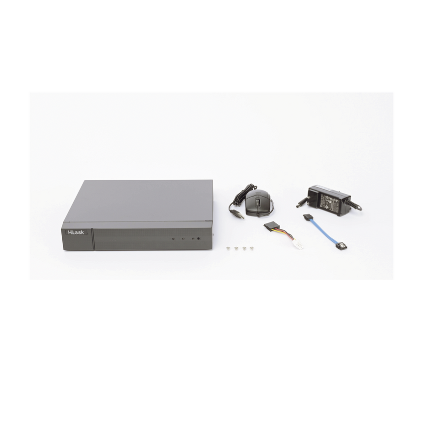 DVR  16 Canales TurboHD + 16 Canales IP / 8 Megapíxel (4K) / Audio por Coaxitron / ACUSENSE Lite / 2 Bahías de Disco Duro / H.265+ / Salida en Video en 4K