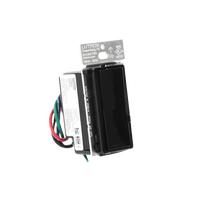 (Caseta Wireless) Atenuador de pared. Aumenta/Disminuye Intensidad de Iluminación.  No requiere cable neutro. 150W LED / 600W INC/HAL