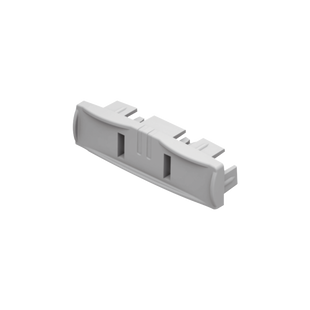Tapa terminal color blanco para canaleta DX10000.00