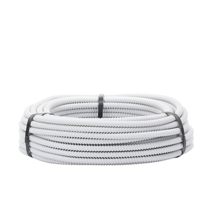 Tuberia flexible (Vaina) diflex, PVC Auto-extinguible, de 10 mm, rollo de 30 m