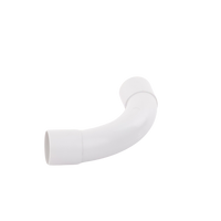 Curva de radio estrecho para tubería rígida, recomendado para cables de datos, PVC Auto-extinguible, de 32 mm