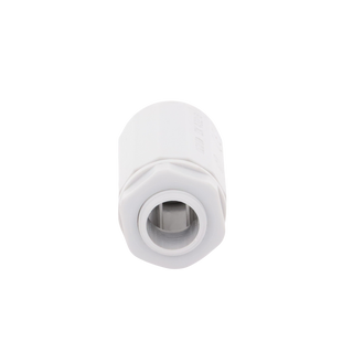Conector de tubería rígida a caja (Racor), PVC Auto-extinguible, de 16 mm