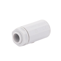 Conector de tubería rígida a caja (Racor), PVC Auto-extinguible, de 16 mm