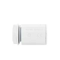 Conector de tubería rígida a caja (Racor), PVC Auto-extinguible, de 25 mm