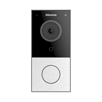 DOORBELL / WIFI / 100% en la Nube / POE / Bluetooth / NFC / Lector de Tarjetas MIFARE / Notificación en APP /  Llamada Telefónica / SIP / ONVIF / IP65 / Cámara 2 MP / Botón con Iluminación / Control de 1 Puerta