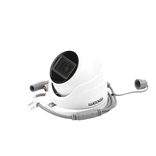 Turret TURBOHD 5 Megapixel / Lente 2.8 mm / 30 mts IR EXIR  / Exterior IP67 / Metal / 4 en 1 / dWDR