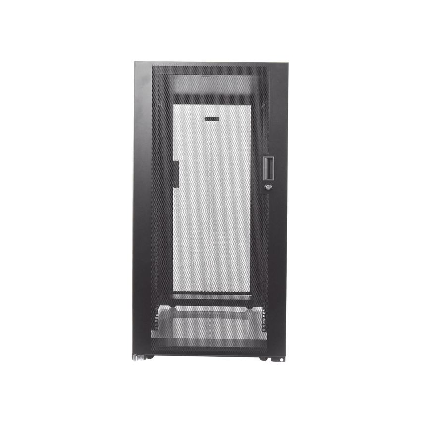 Gabinete Profesional de Telecomunicaciones, de Piso, 24 UR, 600 mm de Ancho y 1070 mm de Profundidad, Color Negro