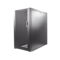 Gabinete Profesional de Telecomunicaciones, de Piso, 24 UR, 600 mm de Ancho y 1070 mm de Profundidad, Color Negro
