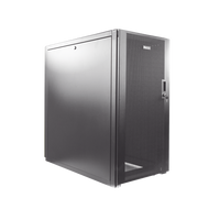 Gabinete Profesional de Telecomunicaciones, de Piso, 24 UR, 600 mm de Ancho y 1070 mm de Profundidad, Color Negro