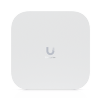 UniFi Enterprise Access Point E7, WiFi 7, 2.4/5/6GHz, 10 Cadenas Espaciales, Analizador Espectral en Tiempo Real, Hasta 1000 Dispositivos, (1) Puerto 10G RJ45 y (1) Puerto 1G RJ45 para Alta Disponibilidad de Energía y Datos