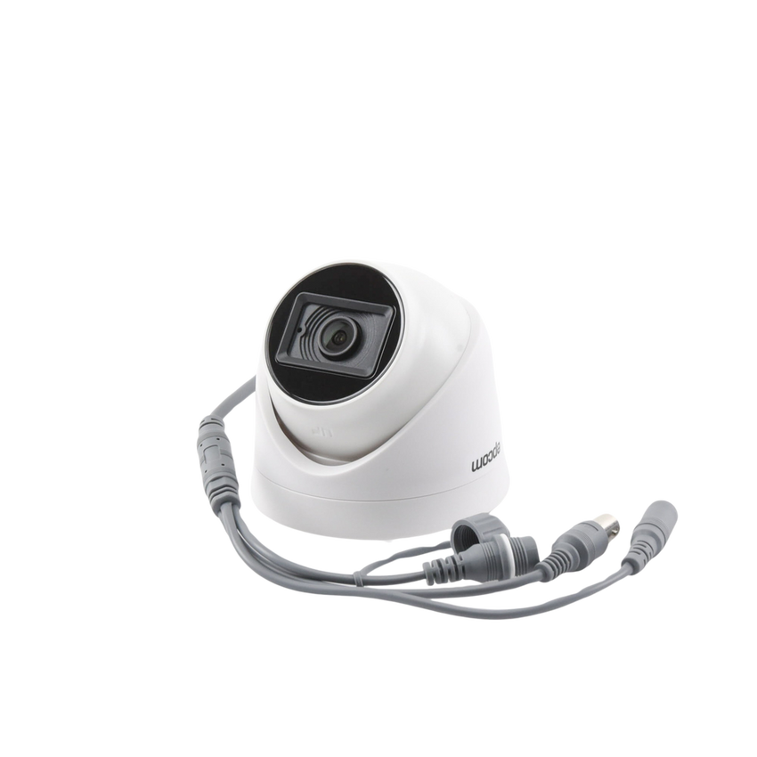 AUDIO POR COAXITRON / Domo TURBOHD 2 Megapixel (1080p) / Gran Angular 106° / Lente 2.8 mm / 20 mts IR EXIR / Interior / 4 Tecnologías / dWDR