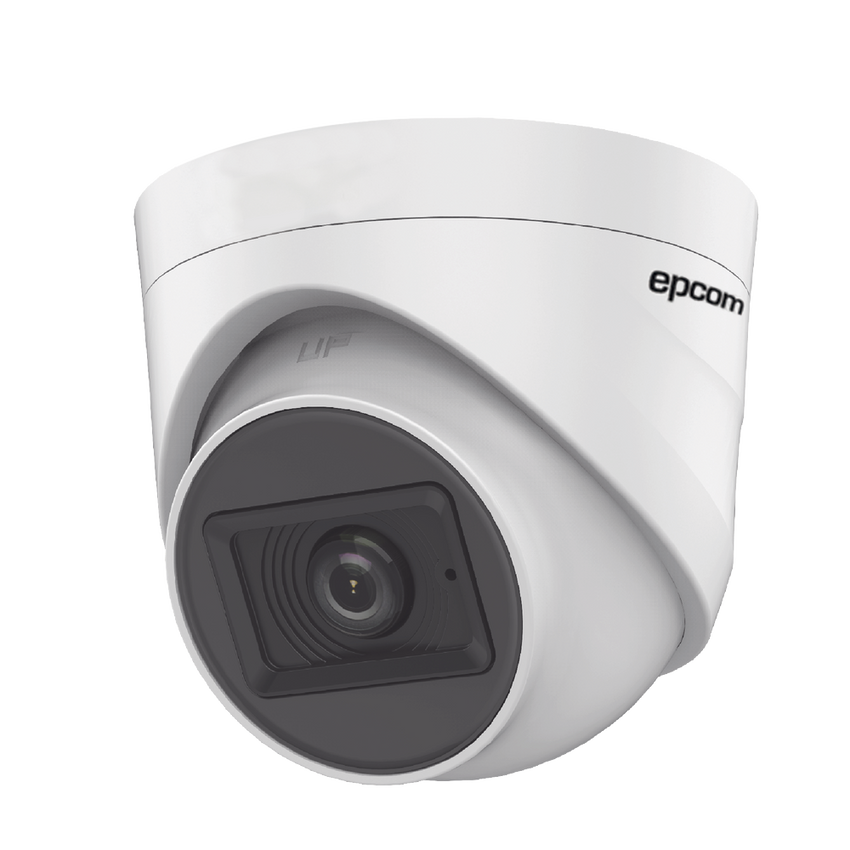 AUDIO POR COAXITRON / Domo TURBOHD 2 Megapixel (1080p) / Gran Angular 106° / Lente 2.8 mm / 20 mts IR EXIR / Interior / 4 Tecnologías / dWDR
