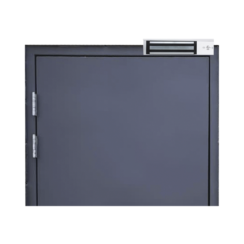 Chapa Magnética de 1200 Lbs / Sensor de Adherencia / Uso en Interior/ LED Indicador / Alimentación 12/24 Vcd  Seleccionable / Sin Magnetismo Residual / UL