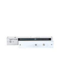 Chapa Magnética 600 lbs con LED /  Sensor de Estado de Unión / Sin Magnetismo Residual / Uso Interior.