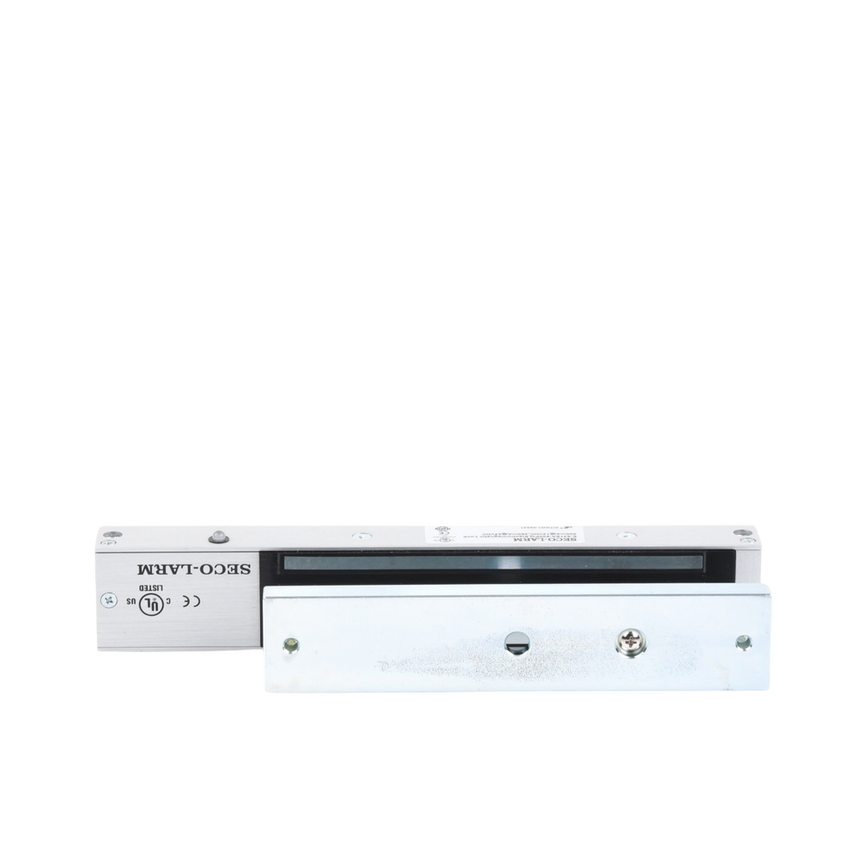 Chapa Magnética 600 lbs con LED /  Sensor de Estado de Unión / Sin Magnetismo Residual / Uso Interior.