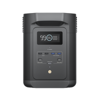 Estación de Energía Portátil de 980Wh Litio LFP / 10 Puertos AC 500 W (Max. 1000W) / 2 USB-C 100W / Cargador de Coche 10A a 12.6V / Conectividad WiFi y Bluetooth (App) / Carga Solar 500W Max.