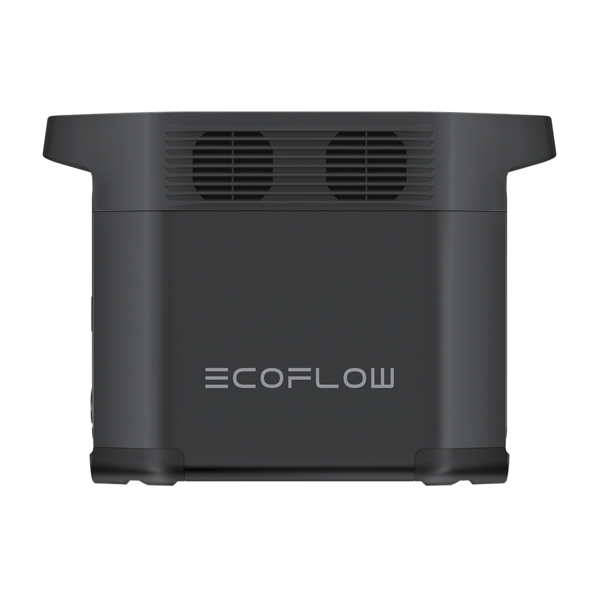 Estación de Energía Portátil de 980Wh Litio LFP / 10 Puertos AC 500 W (Max. 1000W) / 2 USB-C 100W / Cargador de Coche 10A a 12.6V / Conectividad WiFi y Bluetooth (App) / Carga Solar 500W Max.