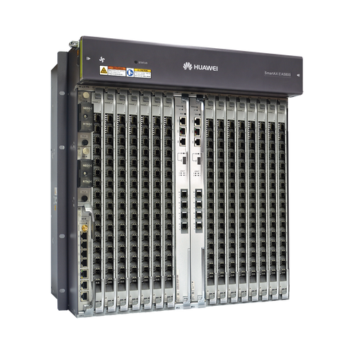 OLT GPON OptiXAccess Carrier Class con 1 tarjeta de 16 puertos GPON, 15 ranuras, 2 Fuentes de alimentación DC, 11 UR