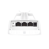 KIT de Enalce Inalámbrico Omada para Exterior / Frecuencia de 5GHz / Emparejamiento Automático / 3 puertos Gigabit / PoE Pasivo 24 Vcc o 802.3 PoEaf / Antena Direccional de 7 dBi MIMO 2x2 / Adminsitración Remota Mediante Omada