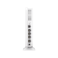 Punto de Acceso GPON Omada / WiFi 6 AX1800 / 1 puerto GPON / 1 Puerto FXS / 4 Puertos 10/100/1000 RJ45 / Wi-Fi 6 AX1800 / Mesh Omada / Configuración por Controlador o Stand-Alone / Para Montaje en Escritorio-Pared
