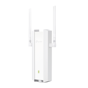 Punto de Acceso Omada Exterior / Wi-Fi 6 AX1800 MU-MIMO 2x2 / Mesh Omada / Alta Densidad de Usuarios / Carcasa Resistente IP67 / Configuración por Controlador o Stand-Alone / Para Montaje en Mástil/ Pared / Alimentación PoE+