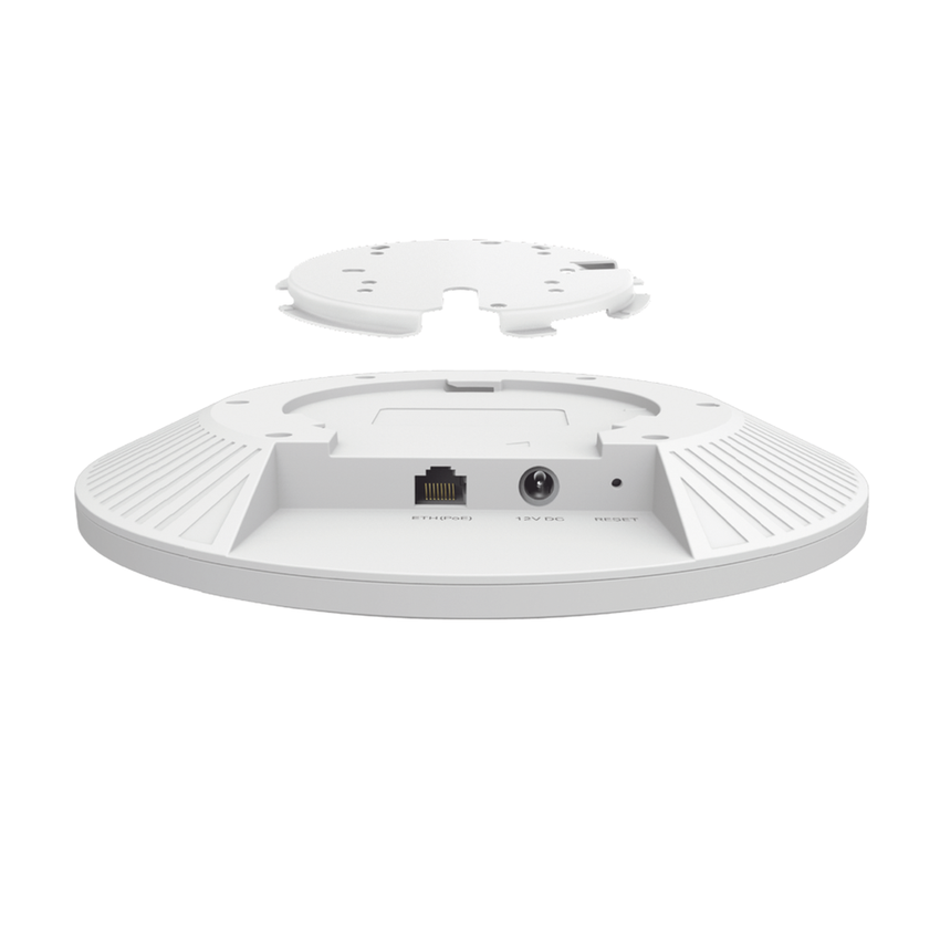 Punto de Acceso Omada / Wi-Fi 6 AX5400 MU-MIMO 4x4 /  Mesh Omada / Alta Densidad de Usuarios / Configuración por Controlador o Stand-Alone / Para Montaje en Techo/pared / Alimentación PoE+