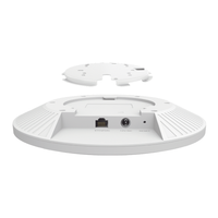 Punto de Acceso Omada Ultra-Rango / Wi-Fi 6 AX6000 MU-MIMO 4x4 /  Mesh Omada / Alta Densidad de Usuarios / Configuración por Controlador o Stand-Alone / Para Montaje en Techo/pared / Alimentación PoE+
