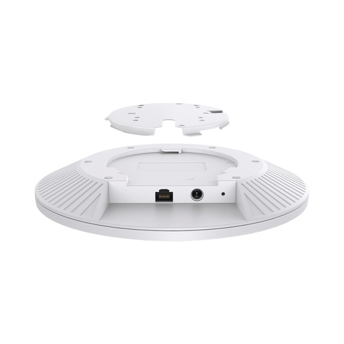 Punto de Acceso Omada / Wi-Fi 7 BE11000 MU-MIMO 2x2 / 1 Puerto 10 Gbps / Mesh Omada / Operaciones Multiencale (MLO) / Configuración por Controlador o Stand-Alone / Para Montaje en Techo/pared / Alimentación PoE+