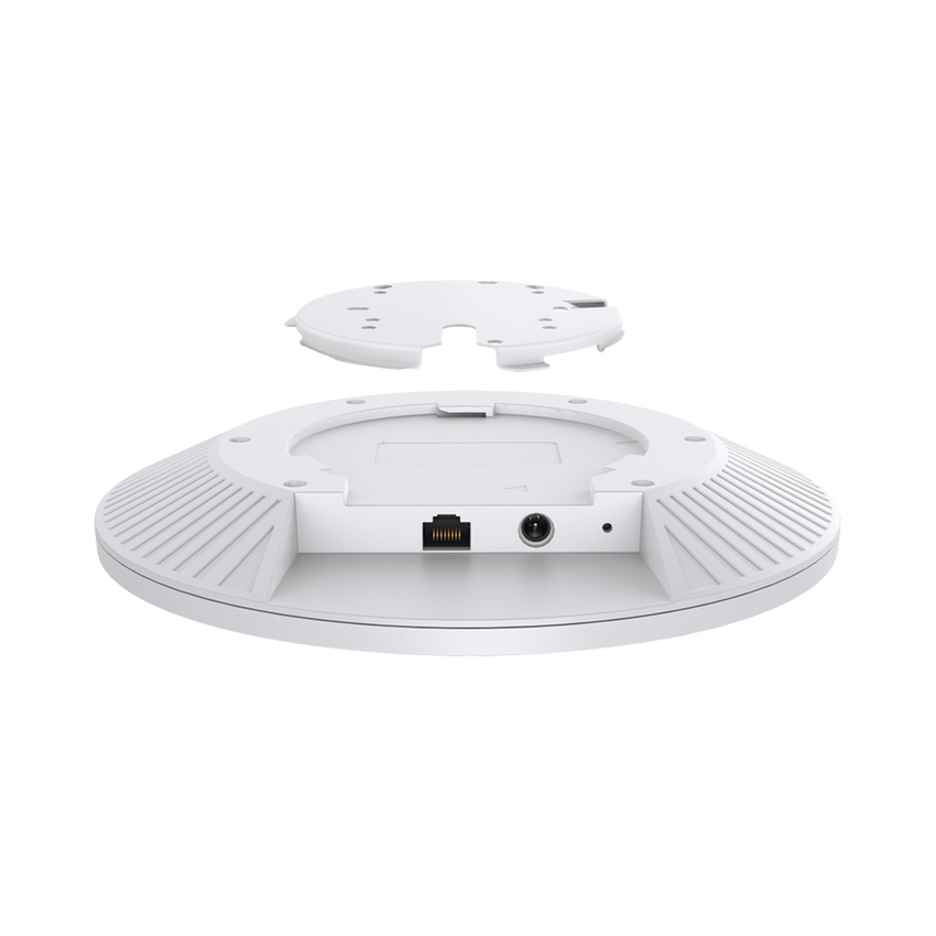 Punto de Acceso Omada / Wi-Fi 7 BE11000 MU-MIMO 2x2 / 1 Puerto 10 Gbps / Mesh Omada / Operaciones Multiencale (MLO) / Configuración por Controlador o Stand-Alone / Para Montaje en Techo/pared / Alimentación PoE+