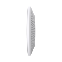 Punto de Acceso Omada / Wi-Fi 7 BE11000 MU-MIMO 2x2 / 1 Puerto 10 Gbps / Mesh Omada / Operaciones Multiencale (MLO) / Configuración por Controlador o Stand-Alone / Para Montaje en Techo/pared / Alimentación PoE+