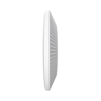 Punto de Acceso Omada / Wi-Fi 7 BE22000 MU-MIMO 4x4 / 2 Puertos 10 Gbps / Mesh Omada / Operaciones Multiencale (MLO) / Configuración por Controlador o Stand-Alone / Para Montaje en Techo/pared / Alimentación PoE++