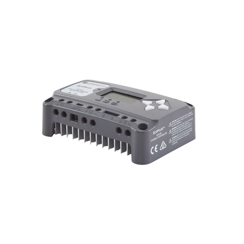 Controlador solar 12/24 Vcc  de 30 Amp. Con pantalla de medición