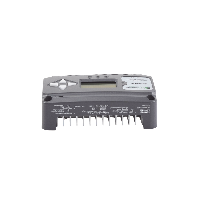 Controlador solar 12/24 Vcc  de 30 Amp. Con pantalla de medición