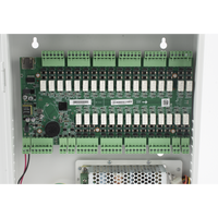 Controlador de Elevador IP Para 32 Pisos / Gestión 100% en la Nube / Interfaz Web / Pases Temporales desde App / Activación de Pisos desde App/ Wiegand / POE / 20,000 Tarjetas /100,000 Eventos / Compatible con Videoporteros Akuvox