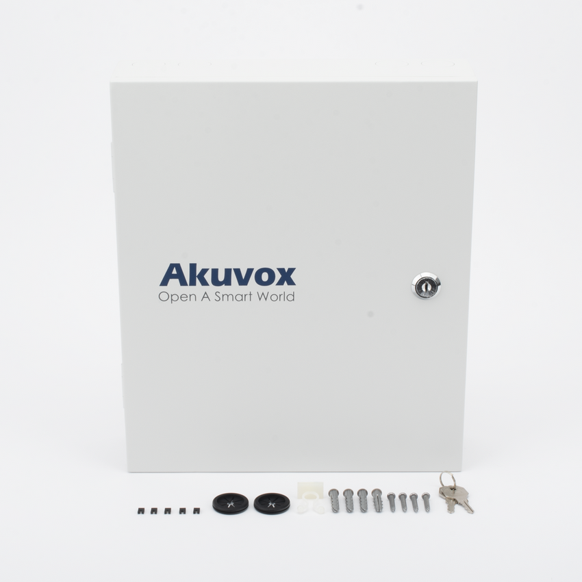 Controlador de Elevador IP Para 32 Pisos / Gestión 100% en la Nube / Interfaz Web / Pases Temporales desde App / Activación de Pisos desde App/ Wiegand / POE / 20,000 Tarjetas /100,000 Eventos / Compatible con Videoporteros Akuvox