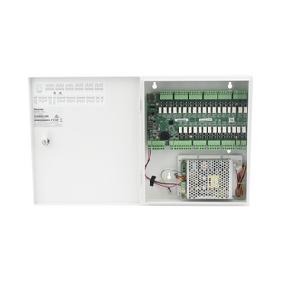 Controlador de Elevador IP Para 32 Pisos / Gestión 100% en la Nube / Interfaz Web / Pases Temporales desde App / Activación de Pisos desde App/ Wiegand / POE / 20,000 Tarjetas /100,000 Eventos / Compatible con Videoporteros Akuvox