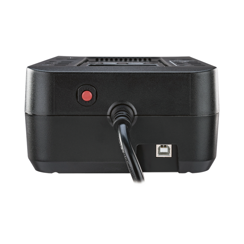 UPS de 450 VA/260 W, Topología Standby con Modo Ahorrador ECO, Entrada 120 Vca NEMA 5-15P, Con 8 Tomas NEMA 5-15R