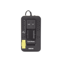 UPS de 450 VA/260 W, Topología Standby con Modo Ahorrador ECO, Entrada 120 Vca NEMA 5-15P, Con 8 Tomas NEMA 5-15R