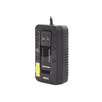 UPS de 450 VA/260 W, Topología Standby con Modo Ahorrador ECO, Entrada 120 Vca NEMA 5-15P, Con 8 Tomas NEMA 5-15R