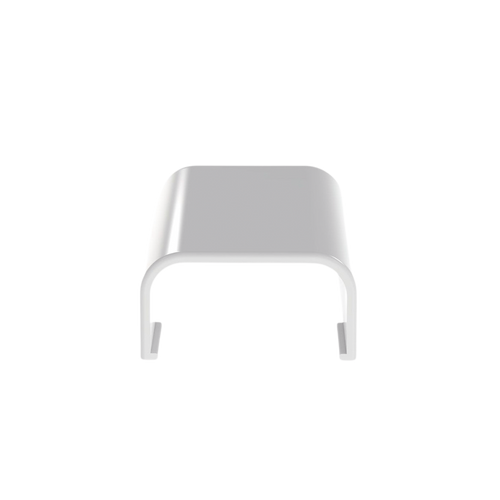 Tapa Final, para uso con canaleta LD5, material ABS, Color Blanco