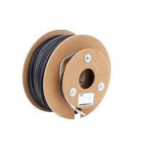 Carrete de Fibra Óptica Monomodo con Conectores LC-LC Duplex, Reforzada con Kevlar, de 150 Metros (492.13 Pies), Para Instalaciones Subterráneas por Tubería