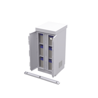 Gabinete de Seguridad de Lámina Galvanizada  para Almacenamiento de Baterías (Hasta 6 baterías PL110D12).