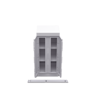 Gabinete de Seguridad de Lámina Galvanizada  para Almacenamiento de Baterías (Hasta 6 baterías PL110D12).